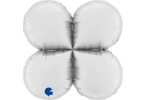 Base Round - Satin White - 26 Inch