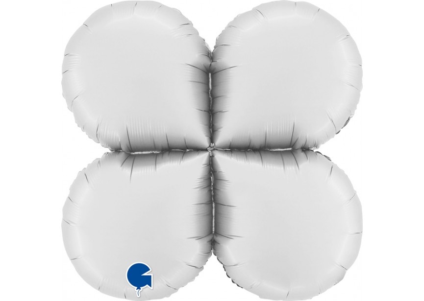 Base Round - Satin White - 26 Inch