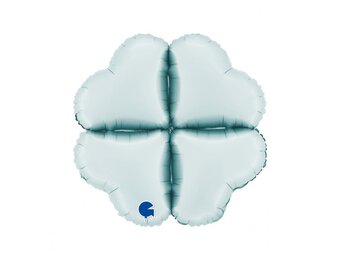 Base Heart - Satin Pastel Blue - 16 Inch