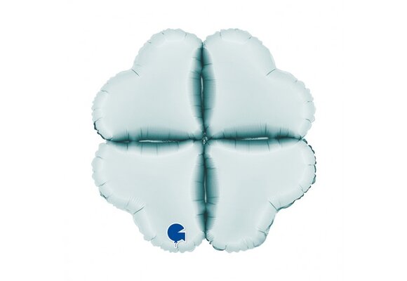 Base Heart - Satin Pastel Blue - 16 Inch