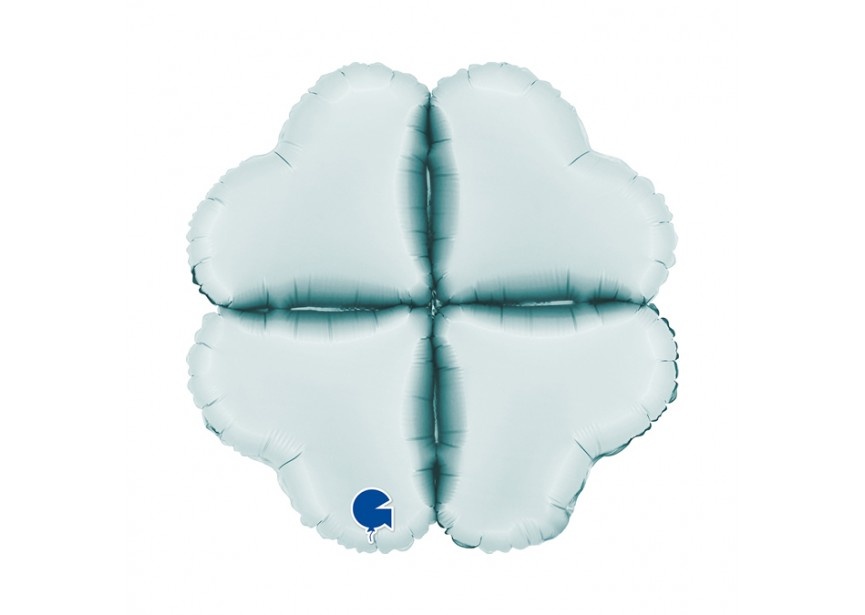 Base Heart - Satin Pastel Blue - 16 Inch