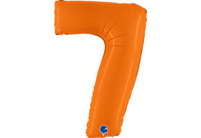 Cijfer Matte Orange 7 - G40"/101cm