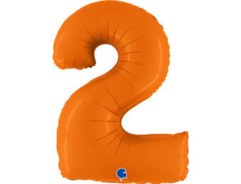 Cijfer Matte Orange 2 - G40"/101cm