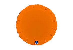 Round - Matte Orange - 18 inch - Grabo