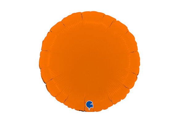 Round - Matte Orange - 18 inch - Grabo