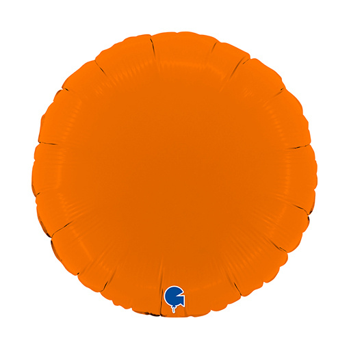 Round - Matte Orange - 18 inch - Grabo