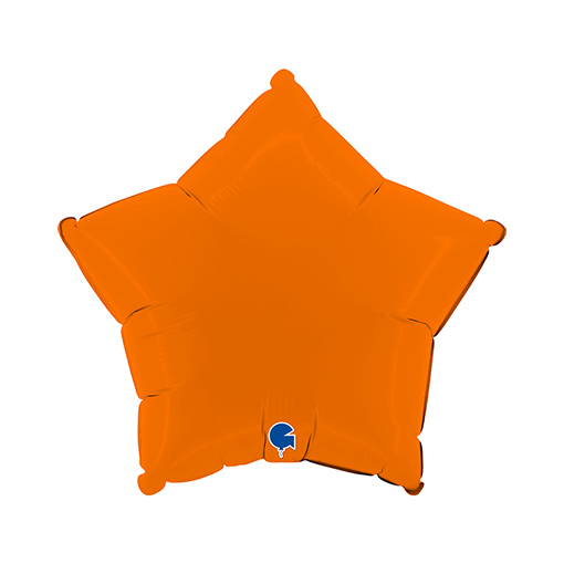 Star - Matte Orange - 18 inch - Grabo