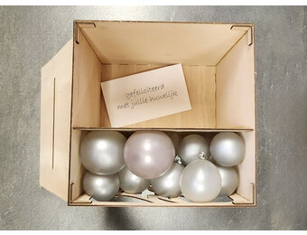 Balloon Box-Mr & Mrs - enveloppe