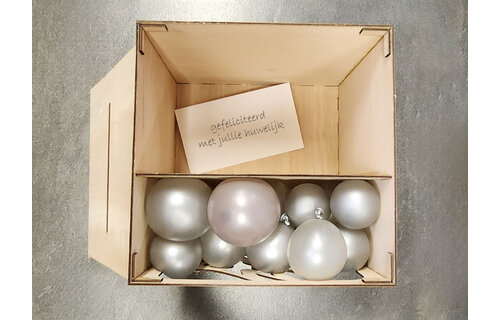 Balloon Box-Mr & Mrs - enveloppe