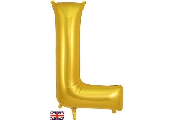 Letter Gold - L - O34"/86cm