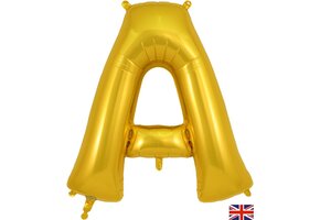 Letter Gold - A - Oaktree 34 inch