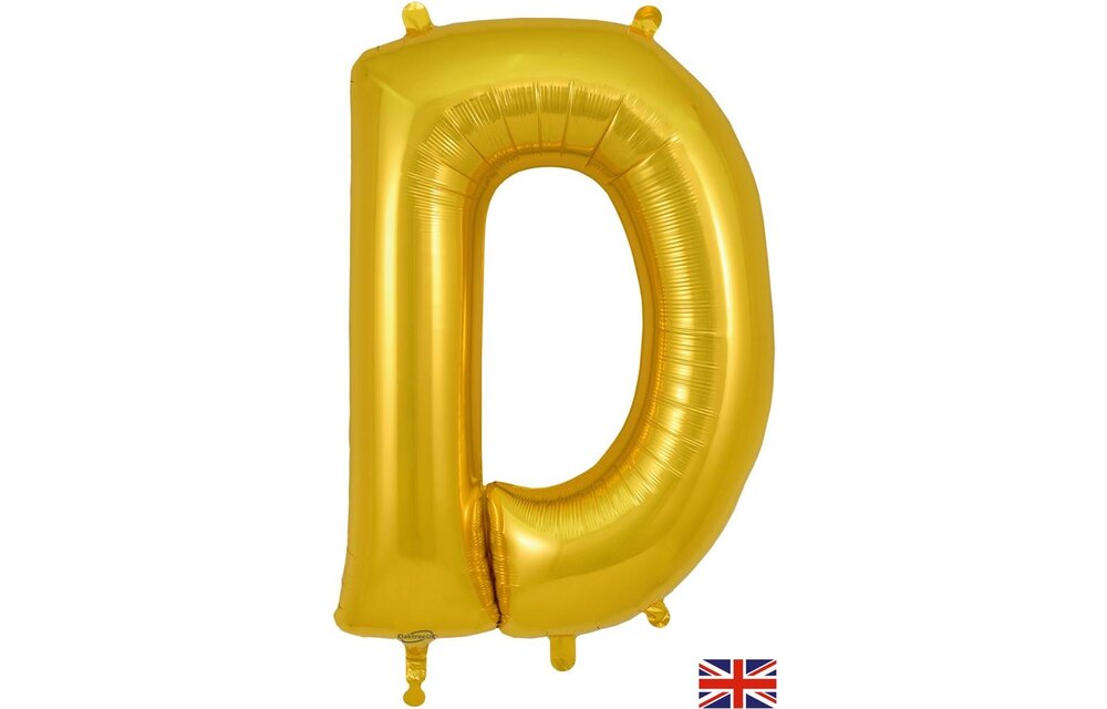 Letter Gold - D - Oaktree 34 inch