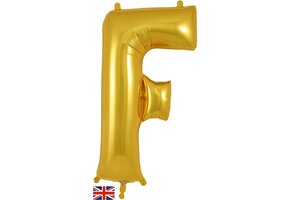 Letter Gold - F - Oaktree 34 inch