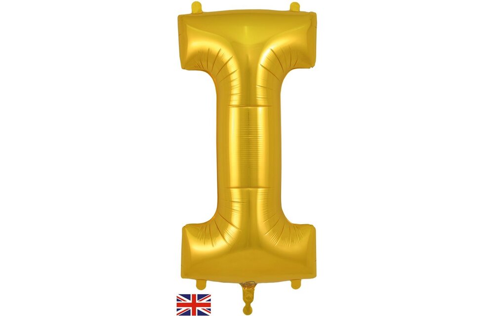 Letter Gold - I - Oaktree 34 inch