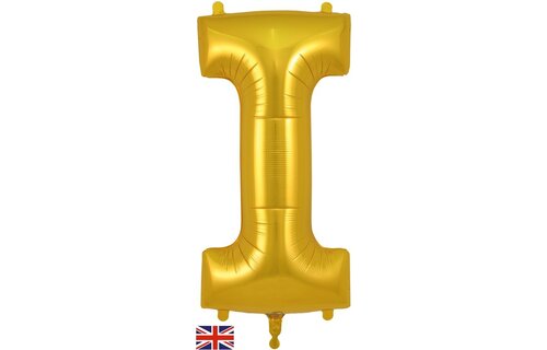 Letter Gold - I - Oaktree 34 inch