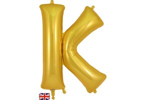 Letter Gold - K - O34"/86cm