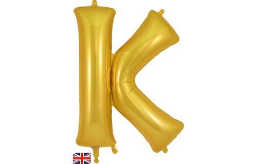 Letter Gold - K - Oaktree 34 inch