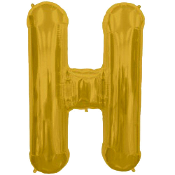 SALE > Letter Gold - H - NS34"/86cm
