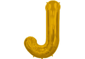 SALE > Letter Gold - J - NS34"/86cm