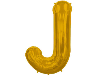 SALE > Letter Gold - J - NS34"/86cm