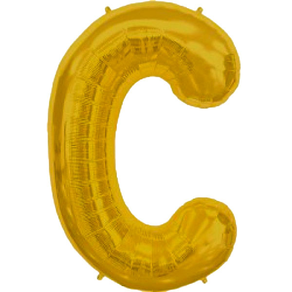 Letter Gold - NS34"/86cm - C