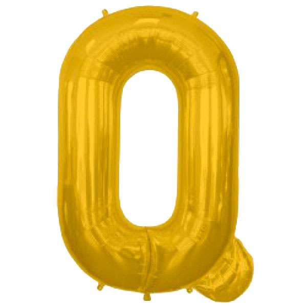 SALE > Letter Gold - Q - NS34"/86cm