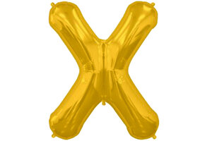 Letter Gold - NS34"/86cm - X