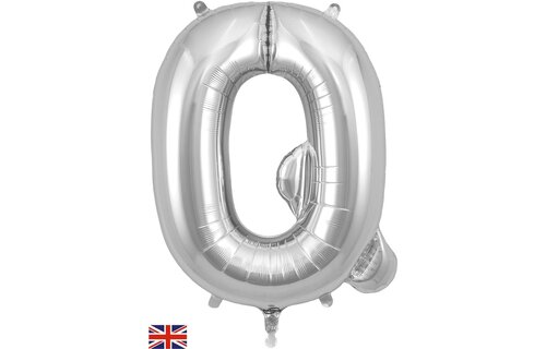 Letter Silver - Q - Oaktree  34 inch