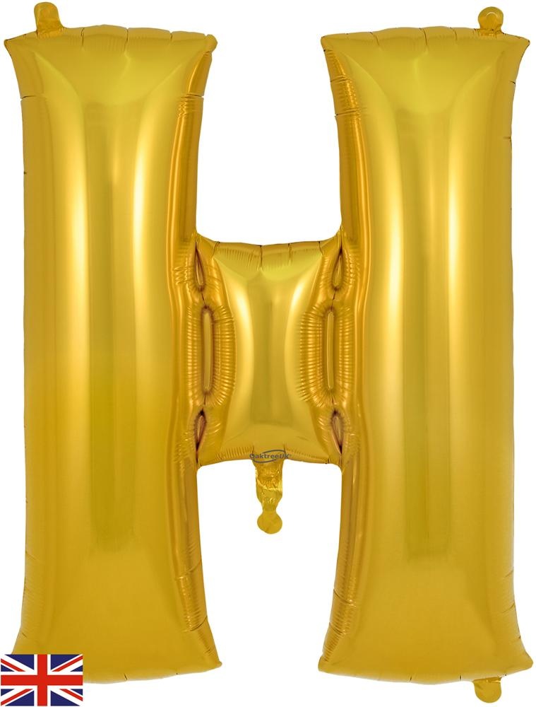 Letter Gold - H - Oaktree 34 inch