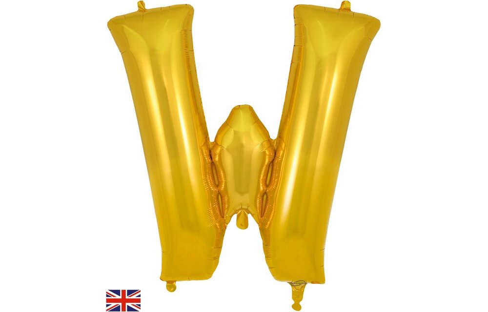 Letter Gold - W - Oaktree 34 inch