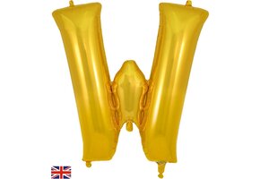 Letter Gold - W - Oaktree 34 inch