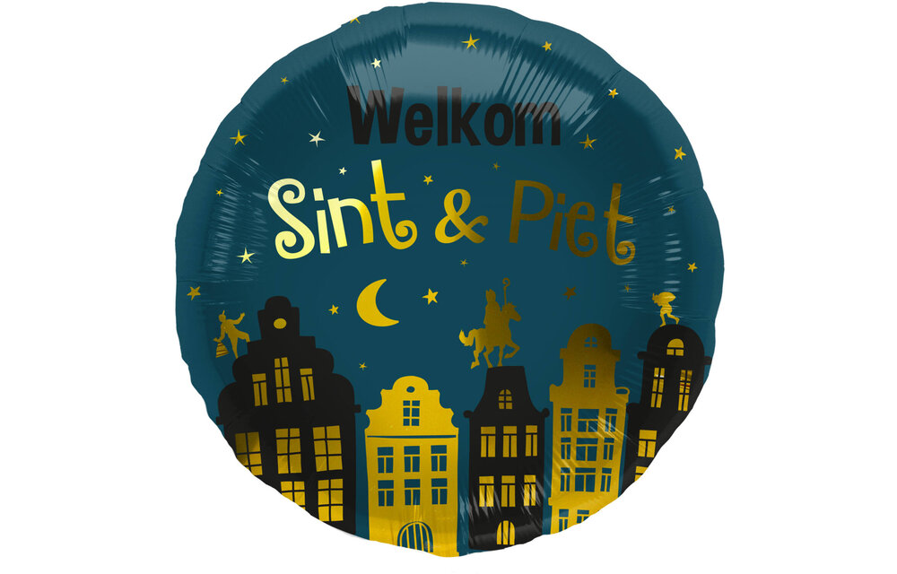 Welkom Sint & Piet - 18 inch