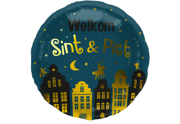 Welkom Sint & Piet - 18 inch