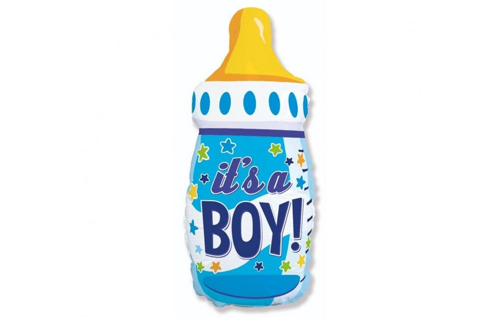 Baby Bottle - Blue - 24 inch - Flex