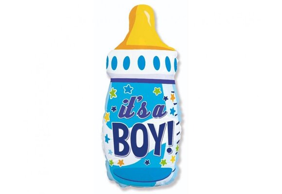 Baby Bottle - Blue - 24 inch - Flex