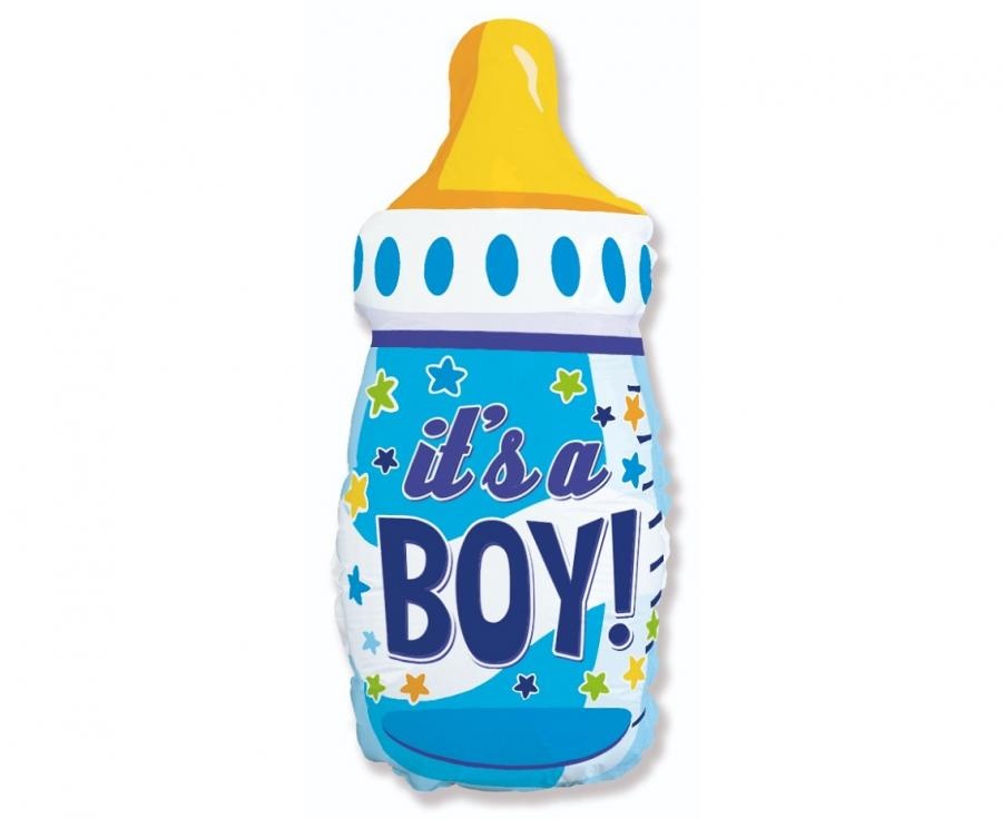 Baby Bottle - Blue - 24 inch - Flex