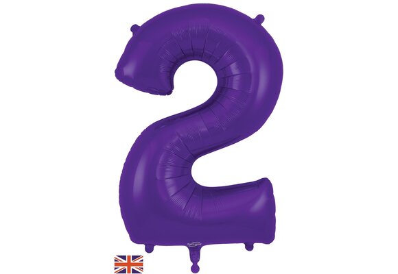 Cijfer Purple - 2 - Oaktree 34 inch