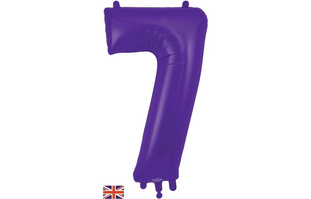 Cijfer Purple - 7 - Oaktree - 34 inch