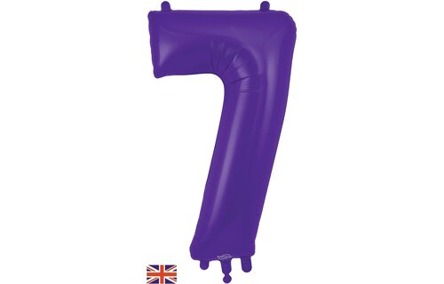 Cijfer Purple - 7 - Oaktree - 34 inch