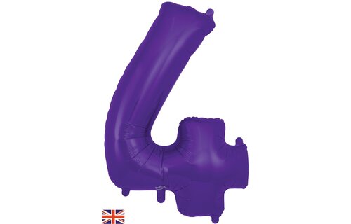 Cijfer Purple - 4 - Oaktree - 34 inch
