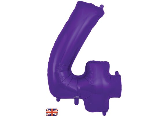 Cijfer Purple - O34" - 4