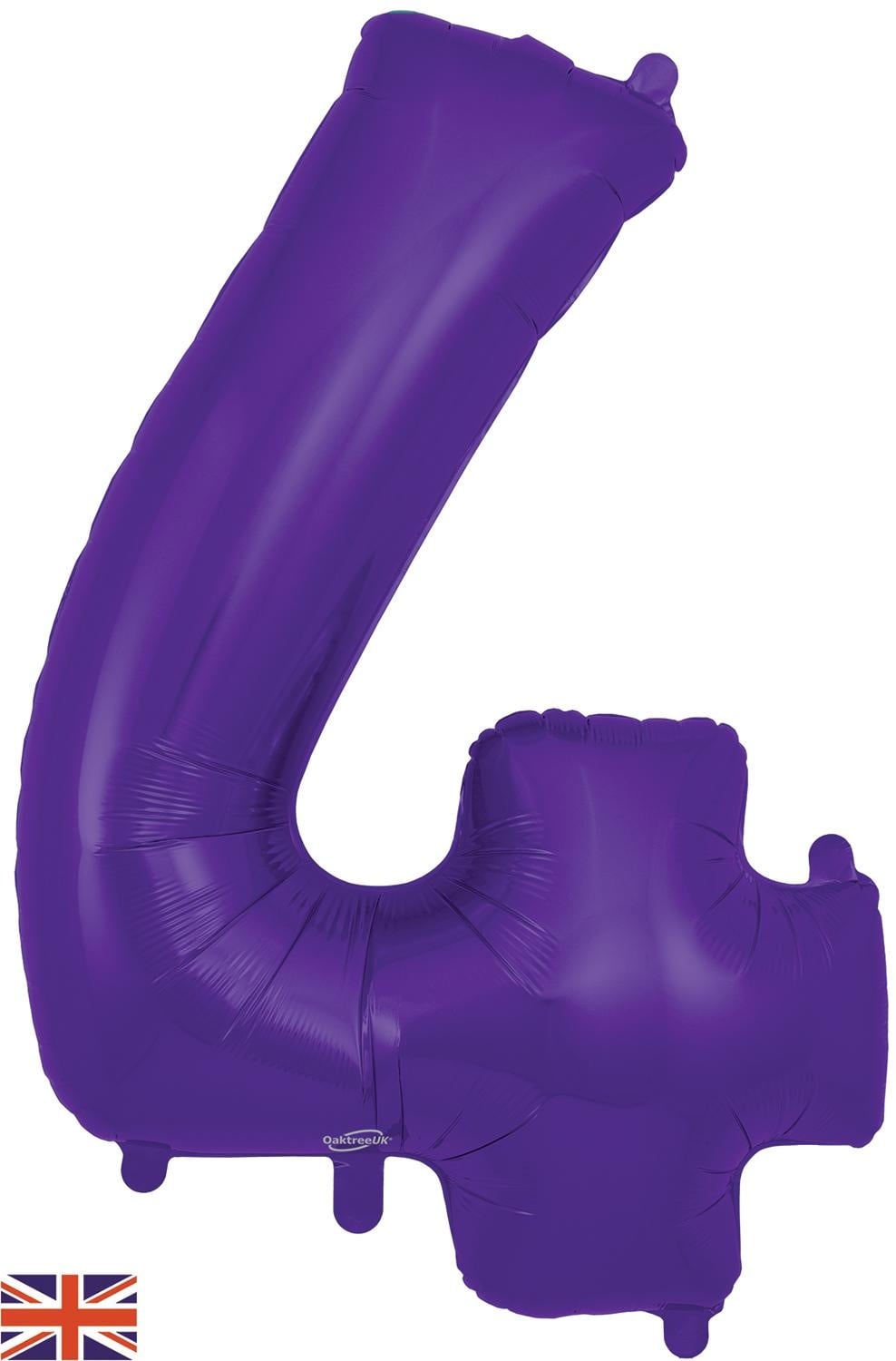 Cijfer Purple - 4 - Oaktree - 34 inch