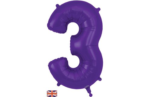 Cijfer Purple - 3 - Oaktree - 34 inch