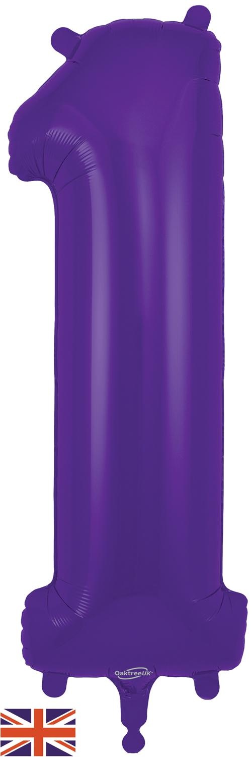 Cijfer Purple - 1 - Oaktree - 34 inch