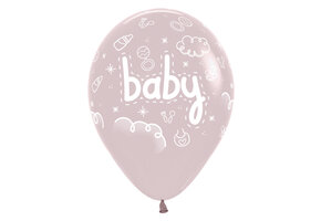 R12 - Baby - Pastel Dusk Rose 110  - 25 pcs