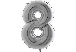 Cijfer Silver 8 - 26 inch - Grabo