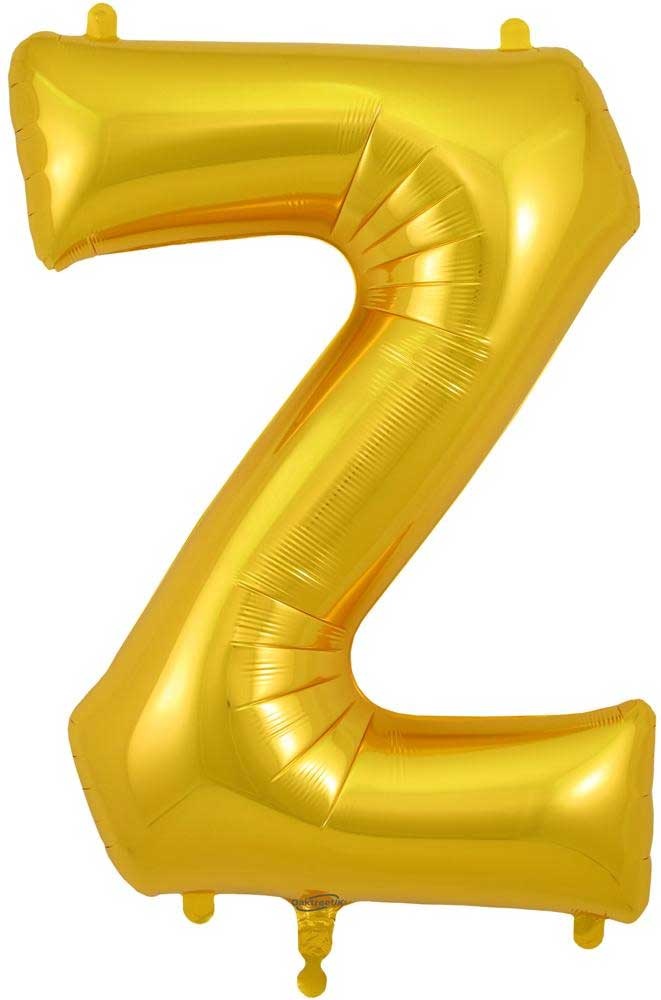 Letter Gold - Z - Oaktree 34 inch