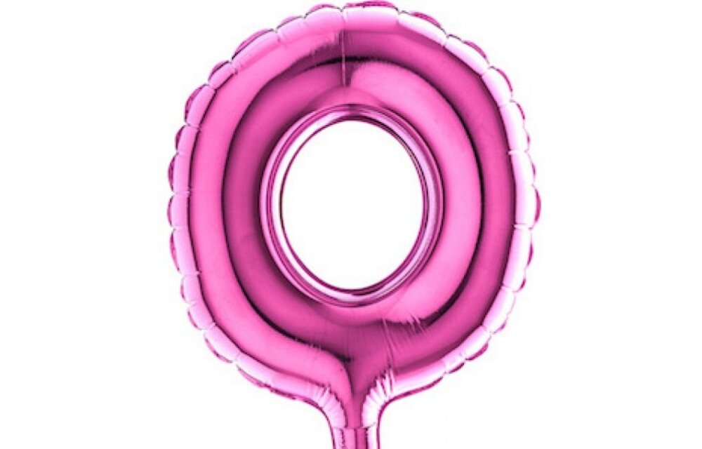 Cijfer MICRO Fuchsia 7" - 0 - 4 pieces