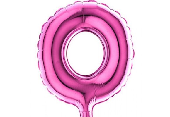Cijfer MICRO Fuchsia 7" - 0 - 4 pcs