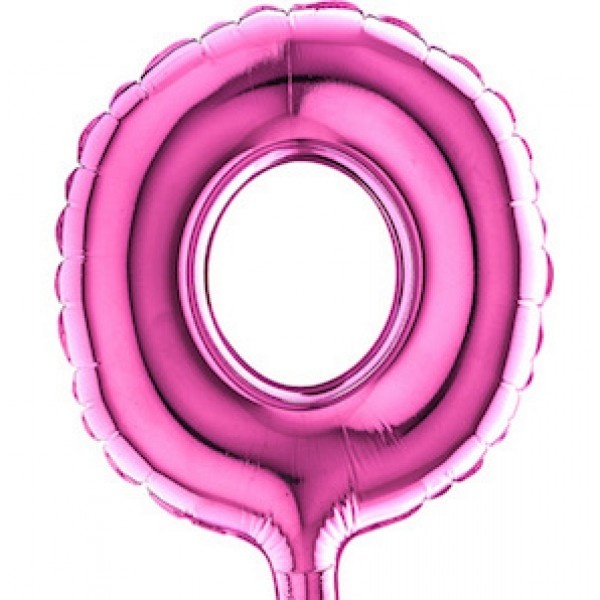 Cijfer MICRO Fuchsia 7" - 0 - 4 stuks